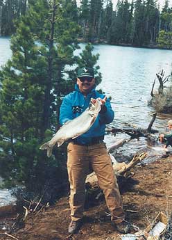 Trophy fishing in Klamath's rivers, streams & lakes